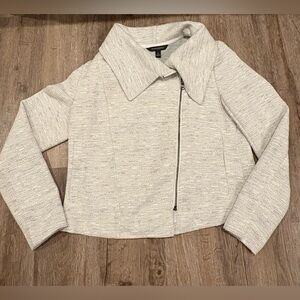 Banana Republic Gray tweed blazer